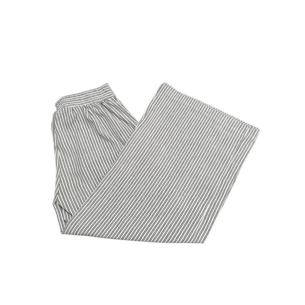 Max Studio Striped Cropped Wide Leg Pants Women's XSmall
